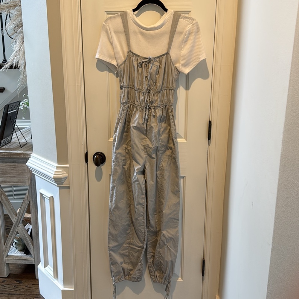 Stylish Gray Jumpsuit